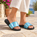 EasyFit 8939 Sandal – Sort/Blå vist på model