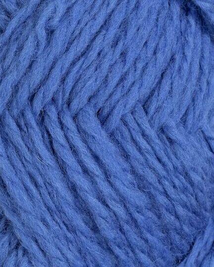 close up af garnet vams fra rauma i farven jeansblaa