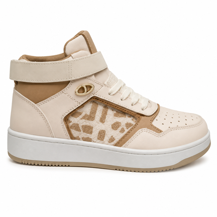 ankelsneaker beige