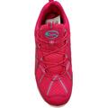 Dame sneakers pink med elastiksnørrebånd