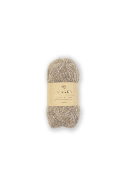 Isager Soft Fine farve E6s garn med Yak, alpaca og silke