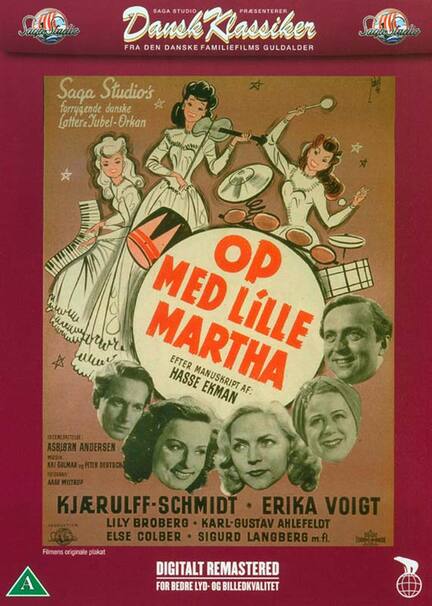 Op med lille Martha, DVD, Film