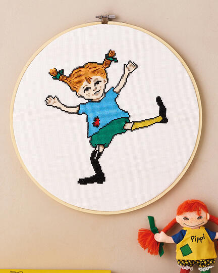 Pippi broderi permin dmc garn