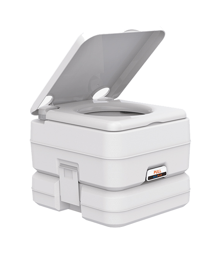 seaflo transportabelt toilet camping baad 10l