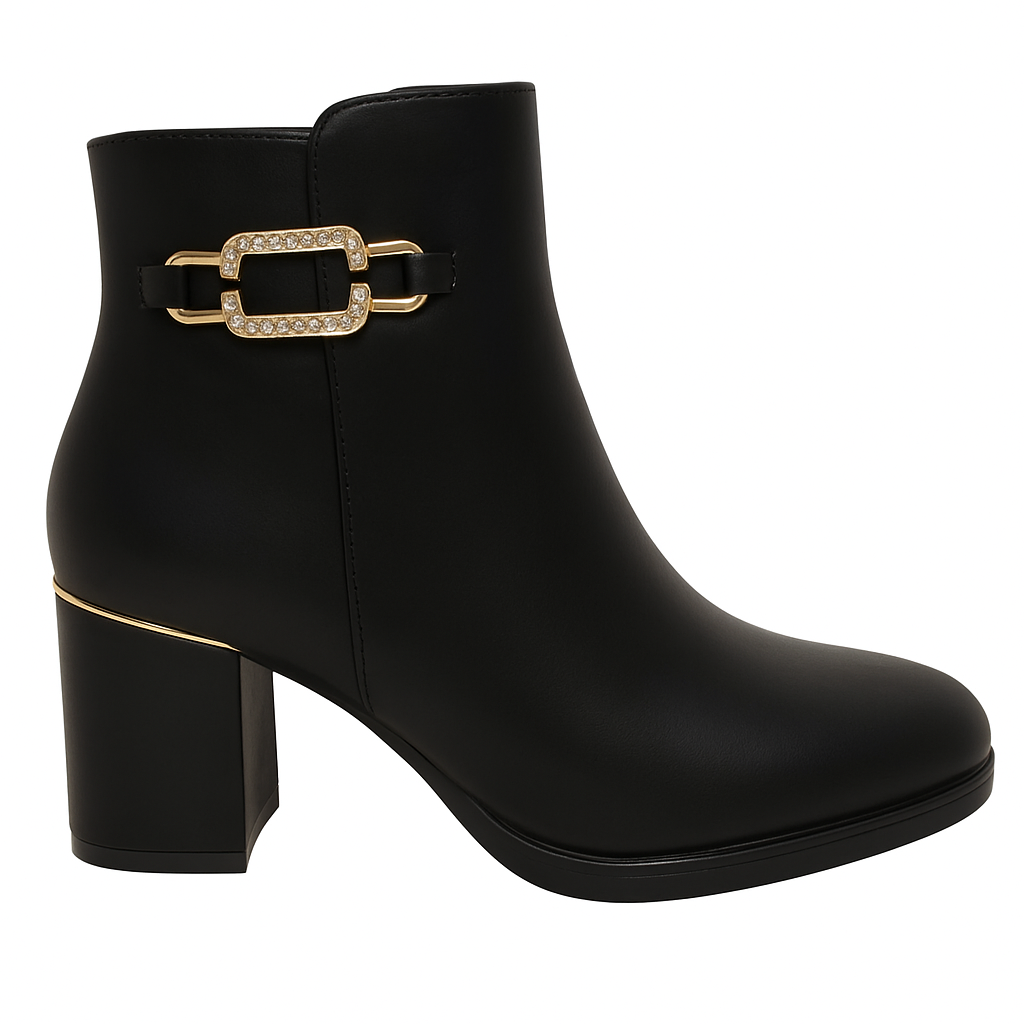 Noira Luxe Buckle Boot - 37