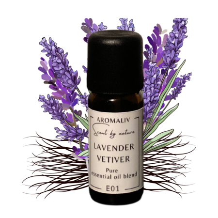 Lavendel Vetiver æterisk olie Aromaliv