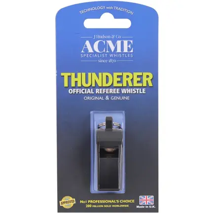 ACME Thunderer 560 sort fløjte til hundetræning og apportering