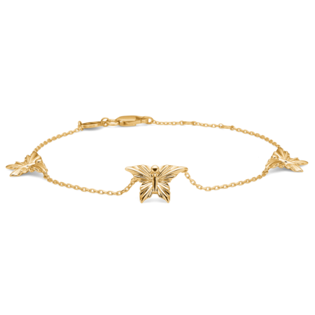 MONARCH bracelet in 14 karat gold.