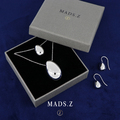 ELLIPSE silver earrings | Danish design by Mads Z