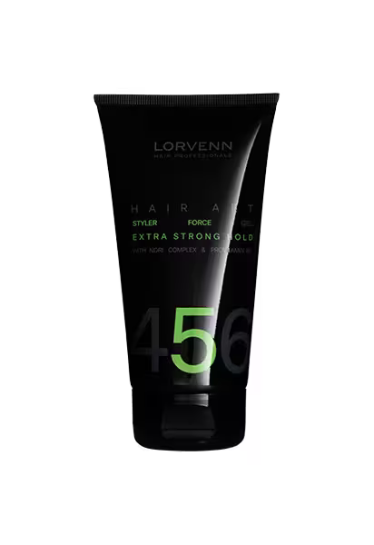 Nori-Complex Styling Gel fra Radiant med nori-kompleks for fleksibelt hold og fugtgivende pleje