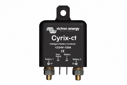 Victron Cyrix-ct 12/24V-120A battery combiner kit