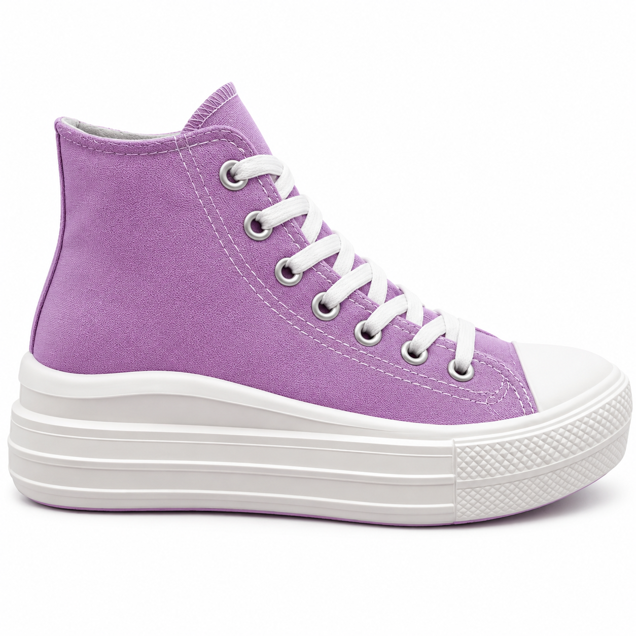 Lavender High Platform Sneaker - 36