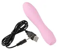 Cuties Mini Vibrator – kompakt genopladelig silikonevibrator med 10 funktioner og fleksibel spids
