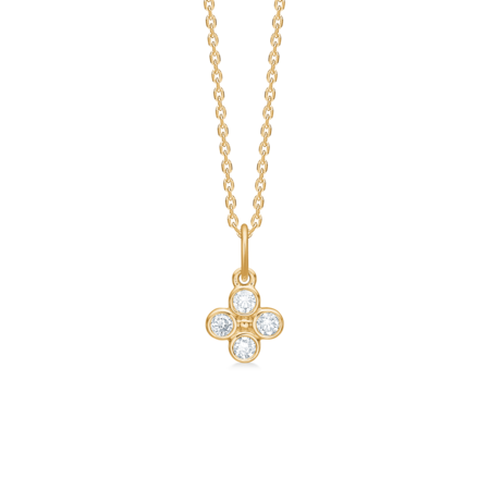 SOPHIA'S BLOOM vedhæng i 14 karat guld med 0,20 ct. brillanter W.SI.