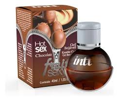 Intt Chocolate Fruit Sexy kysbar massage gel 40ml varmende effekt