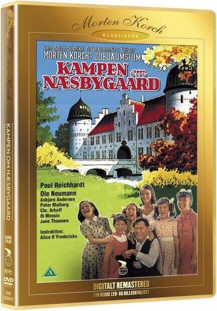 Kampen om Næsbygaard, Morten Korch, DVD, Film