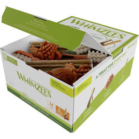 Whimzees Variety Box, Large, 14 stk.