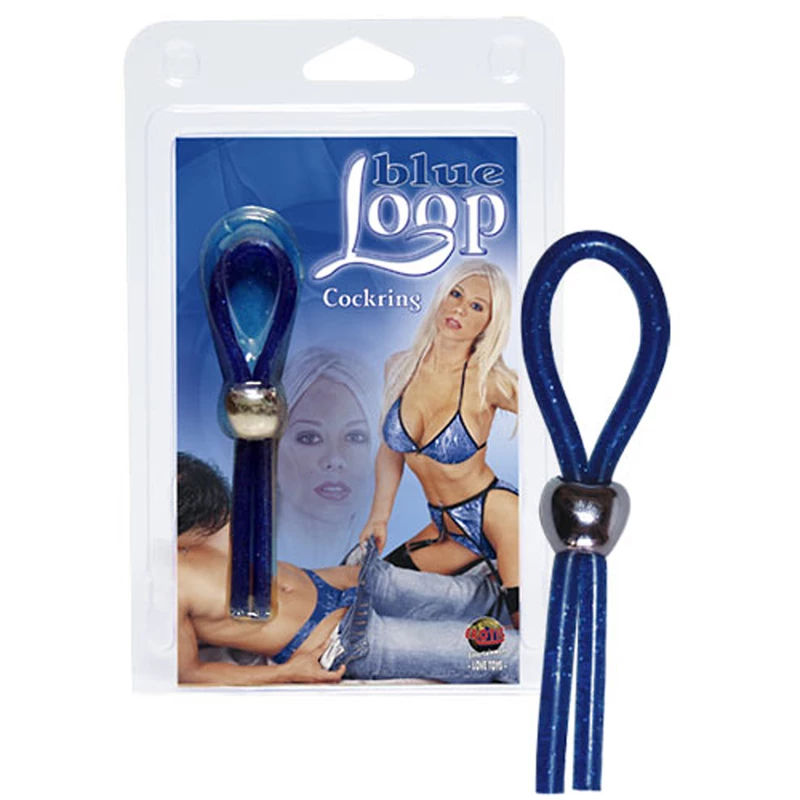 Blue Loop Cockring