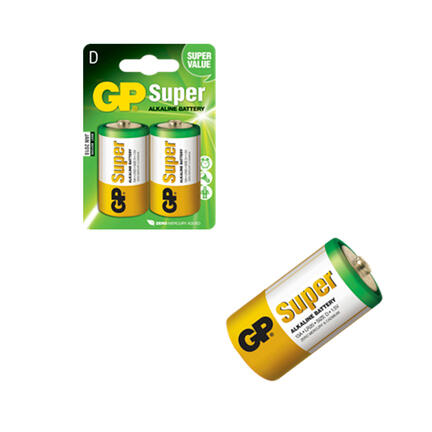 D alkaline batterier LR20 til lommelygte og lanterne