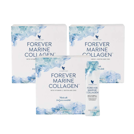3-pak Forever Marine Collagen tilbud