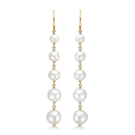 TREASURE earrings in 14 karat gold | Danish design by Mads Z