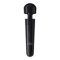 Beige G-punkts- og klitorisvibrator med buet design og riller