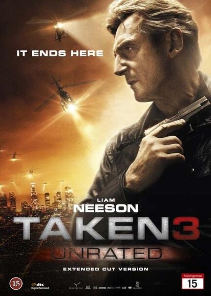 Taken, Liam Neeson, Kidnapning, DVD Movie