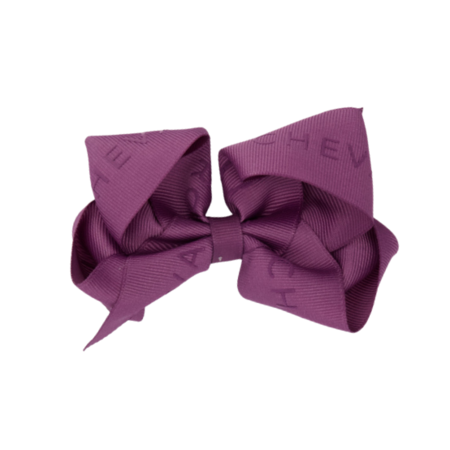 Cheval Roi hårsløjfe til kæpheste rytter i Amethyst Lilla, der passer til kæpheste udstyret fra Cheval Roi i samme farve.