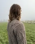 dagmar zipper sweater man set fra siden