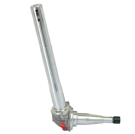 Tie - Spindle - Right side Dimensions: A: 306.2mm (12-1/16'') A Ø: 31.6mm (1-1/4'') B Ø: 37.2mm (1-15/32'') D: Inner bearing mm: 35mm (1-3/8'') E: Outer bearing mm: 19.3mm (3/4'') F: Wheel hub thread: 3/4 x 16 UNF Fits: Ford 4000, 4100, 4190, 4330 Fit