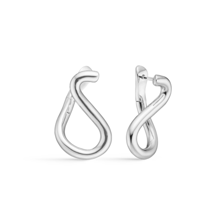 SWAY silver earrings | Danish design by Mads Z