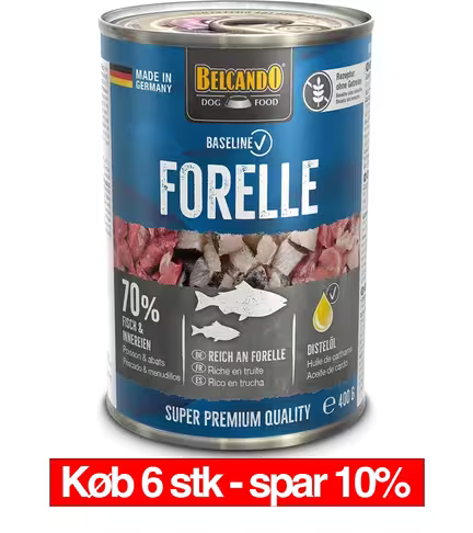 Belcando Ørred Vådfoder 400g – Kornfri Dåsemad til Hund