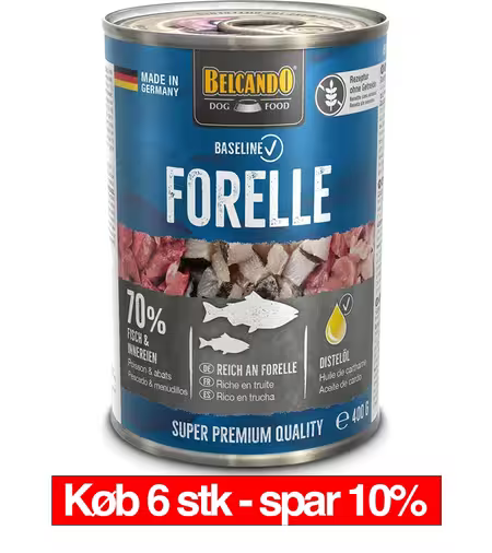Belcando Ørred Vådfoder 400g – Kornfri Dåsemad til Hund