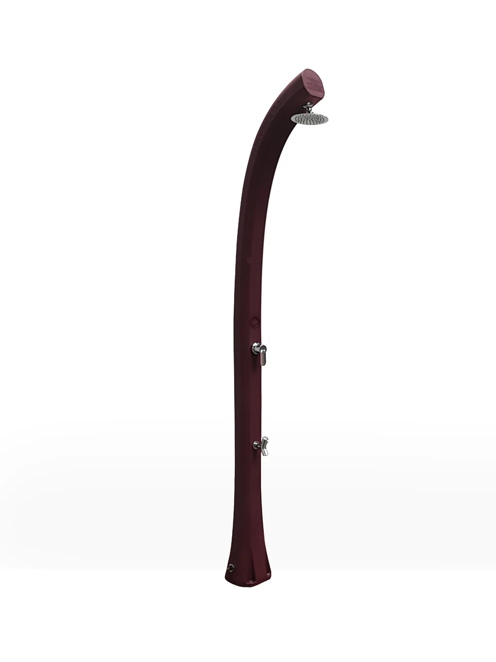 Arkema - NEW HAPPY H220 Solardusche mit Fußbrause - 26 Liter - Bordeaux