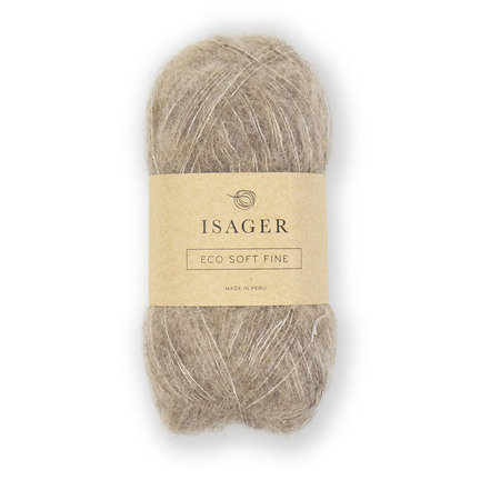 Isager Soft Fine farve E6s garn med Yak, alpaca og silke