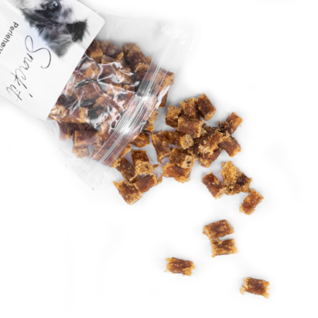 Snack'it perlehøneterninger (bløde) 100g