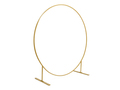 Backdrop ramme i guld - ballonramme stativ leje