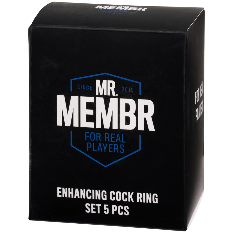 Mr. Membr - Enhancing Cock Ring 5 Stk Sæt