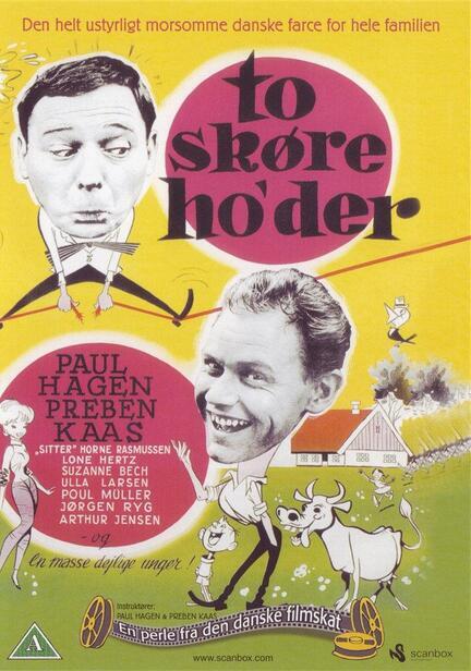 To Skøre Hoveder, To Skøre Ho'der, DVD Lystspil Movie