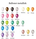 Bland selv balloner - metalliske balloner - helium balloner