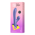 Romp Pulse Rabbit Vibrator i blød silikone med dobbeltstimulation.