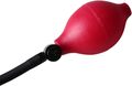 You2Toys Red Balloon oppustelig dildo i rød latex/PVC med vibration og pumpe.