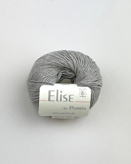 garnnoegle elise fra by permin i farven taagedis