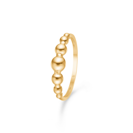 ALBA ring in 8 karat gold | Danish design by Mads Z