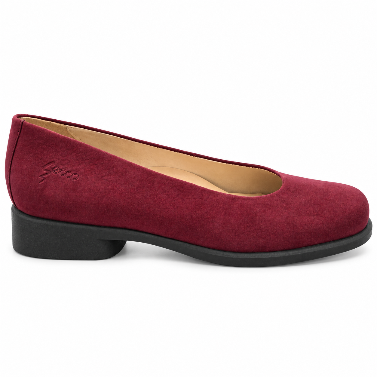 Ecco Pumps Med Lav Hæl  Bordeaux - 37