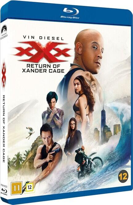 XXX, Return of Xander Cage, Bluray