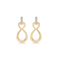 DEVOTION earrings in 14 karat gold | Danish design by Mads Z