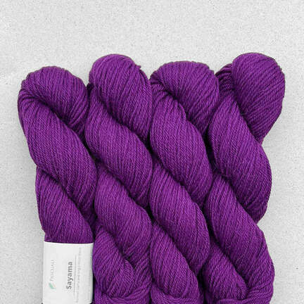garnnoegler sayma fra pascuali i farven plum