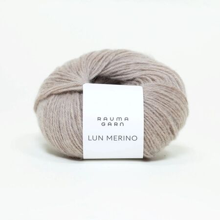Garnet lun merino fra rauma garn i farven muskat
