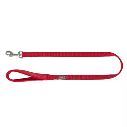Trixie Premium hundesnor rød 120 cm med karabinhage